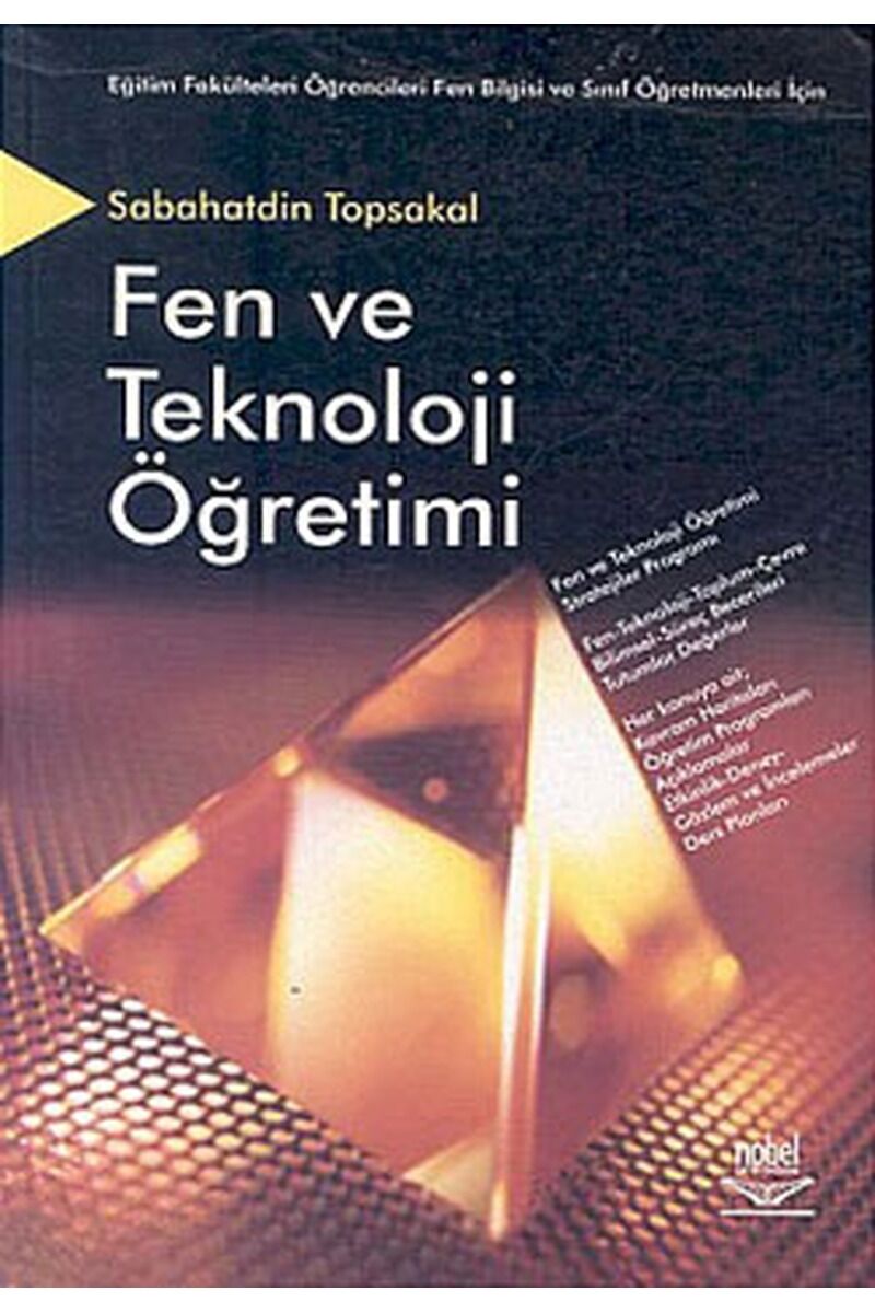 Fen Ve Teknoloji Öğretimi, Clz - SABAHATDIN TOPSAKAL