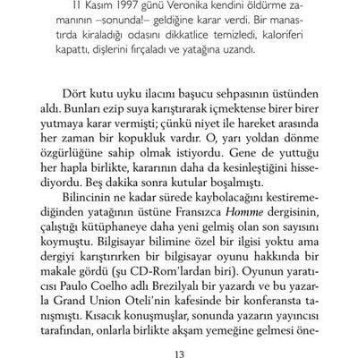 Veronika Ölmek İstiyor Paulo Coelho