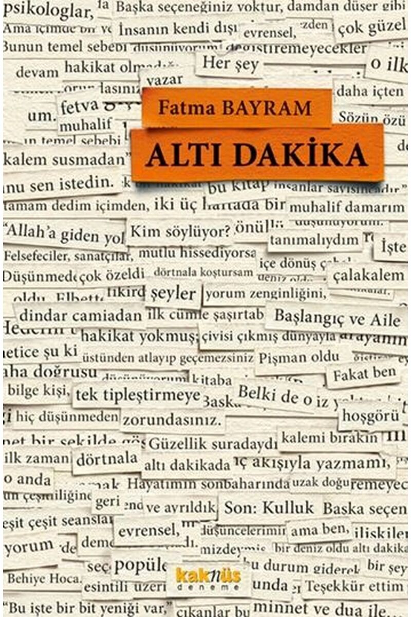 Altı Dakika, Clz - FATMA BAYRAM