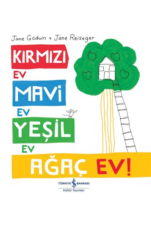 Kırmızı Ev, Mavi Ev, Yeşil Ev, Ağaç, Clz - JANE GODWIN
