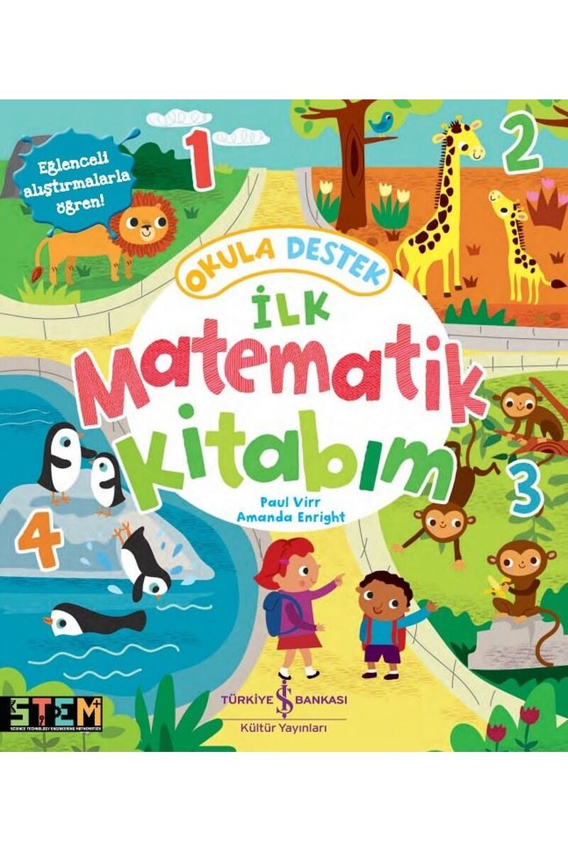 İlk Matematik Kitabım 1-Okula Deste, Clz - PAUL VIRR