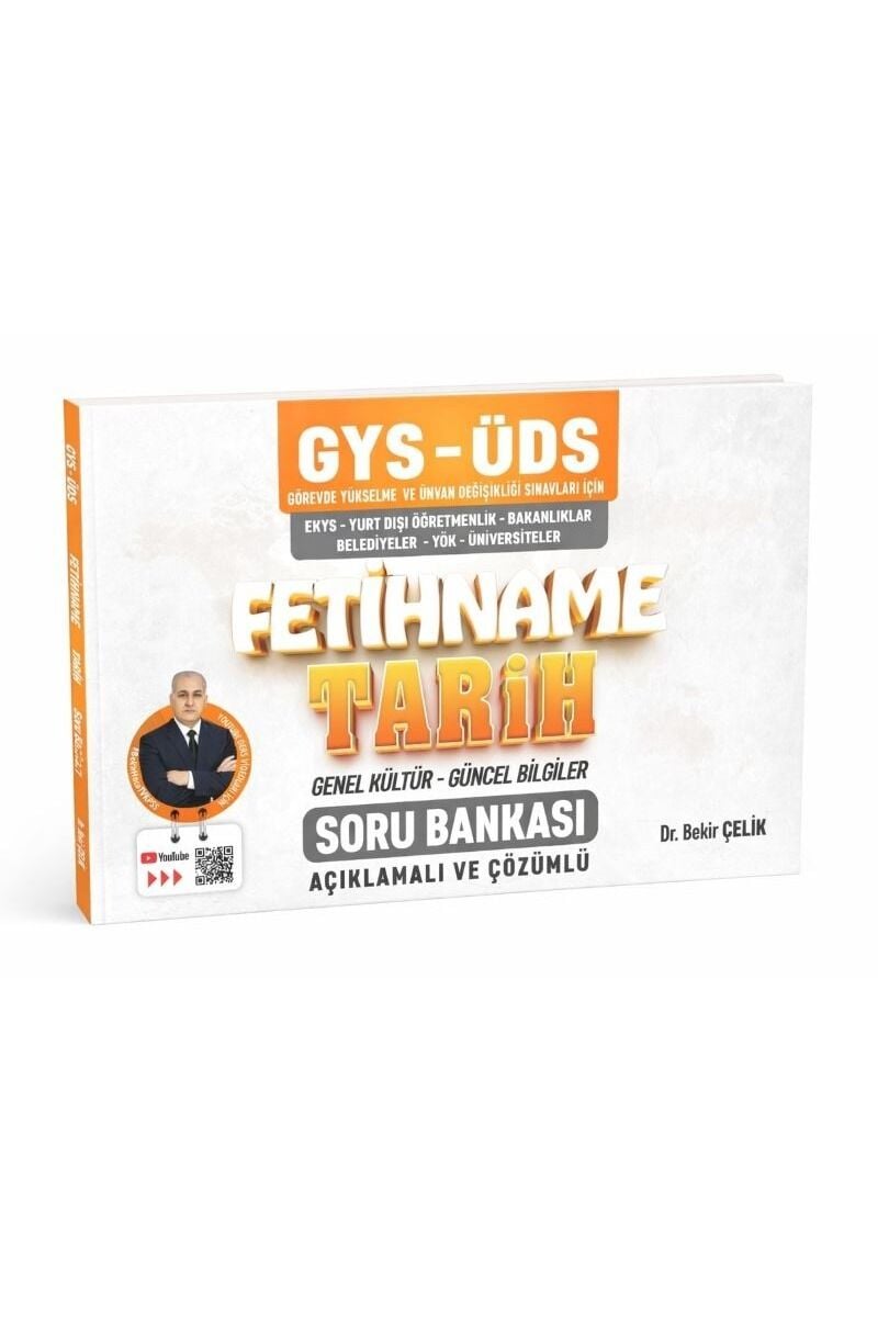 GYS-ÜDS Fetihname Tarih-Genel Kültü, Clz - BEKİR ÇELİK
