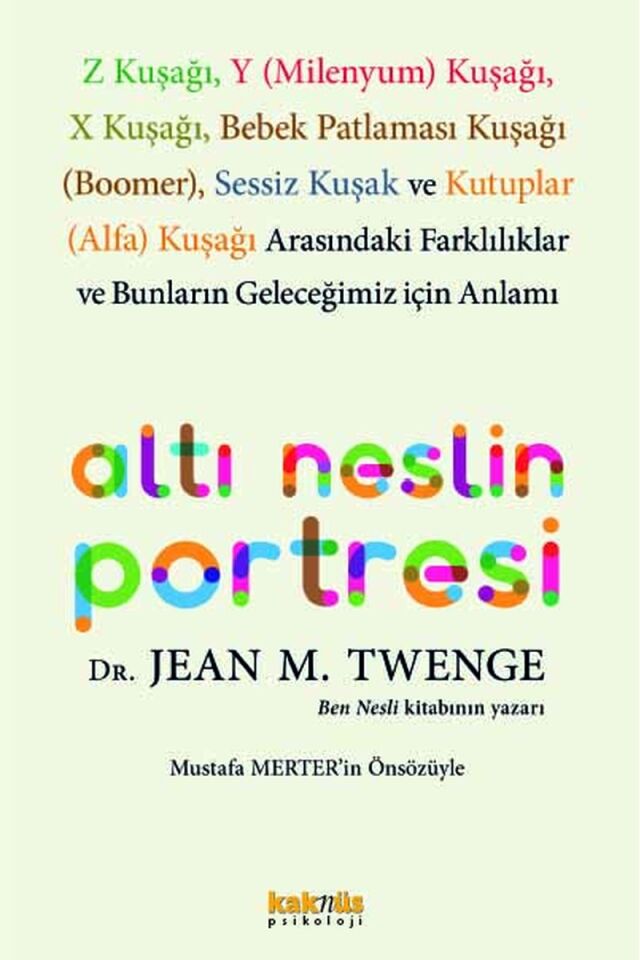 Altı Neslin Portresi, Clz - JEAN M.TWENGE