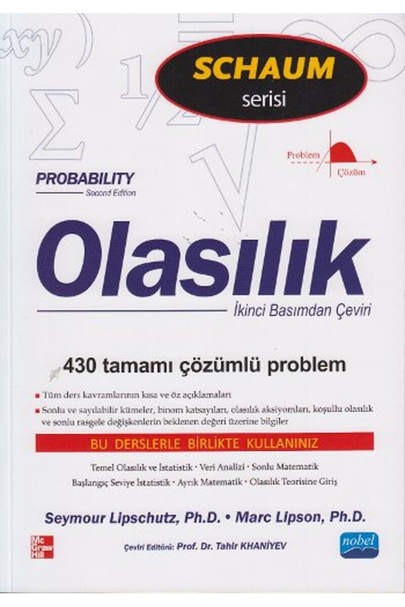 Olasılık, Clz - SEYMOUR LIPSCHUTZ