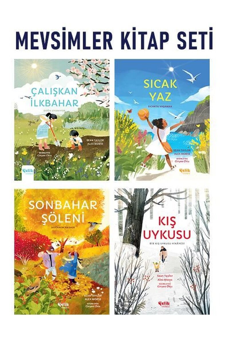 Çocuklar İçin Mevsimler Kitap Seti-, Clz - ALEX MORSS