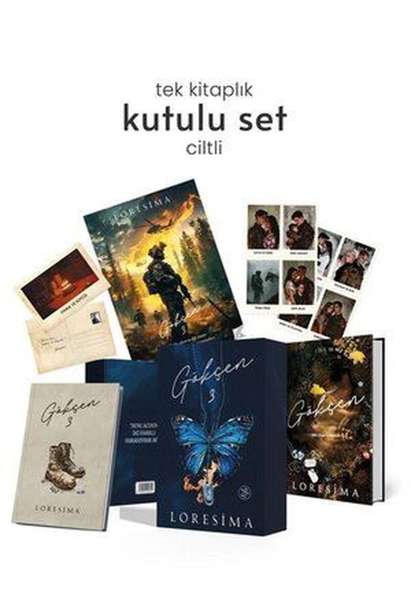 Gökçen 3 Seti-Tek Kitaplık Kutulu S, Clt - LORESIMA