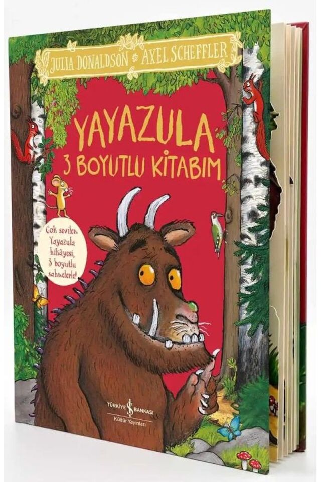 Yayazula 3 Boyutlu Kitabım, Clt - JULIA DONALDSON