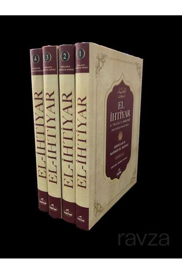 El-İhtiyar Li Ta'lil'l Muhtar Delilleriyle Hanefi Fıkhı Seyi (4 Kitap Takım)