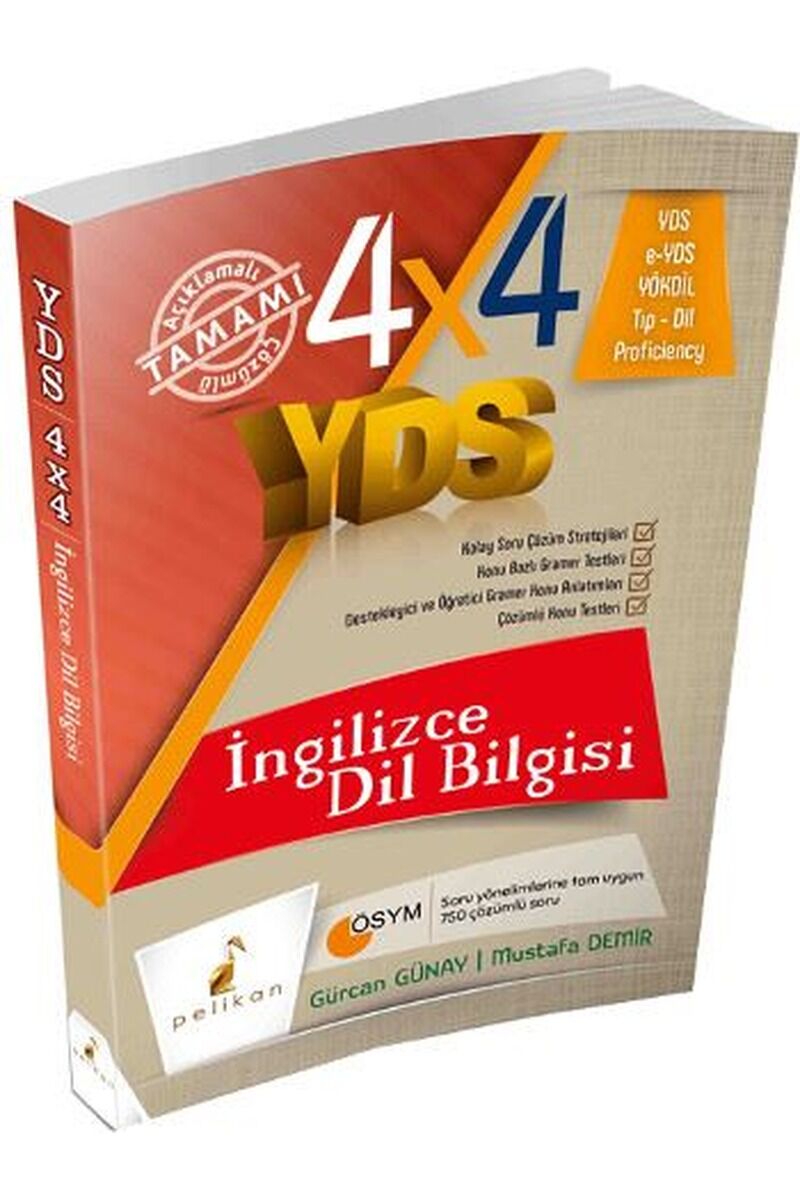 4x4 YDS Seti 4. Kitap İngilizce Dil, Clz - GÜRCAN GÜNAY