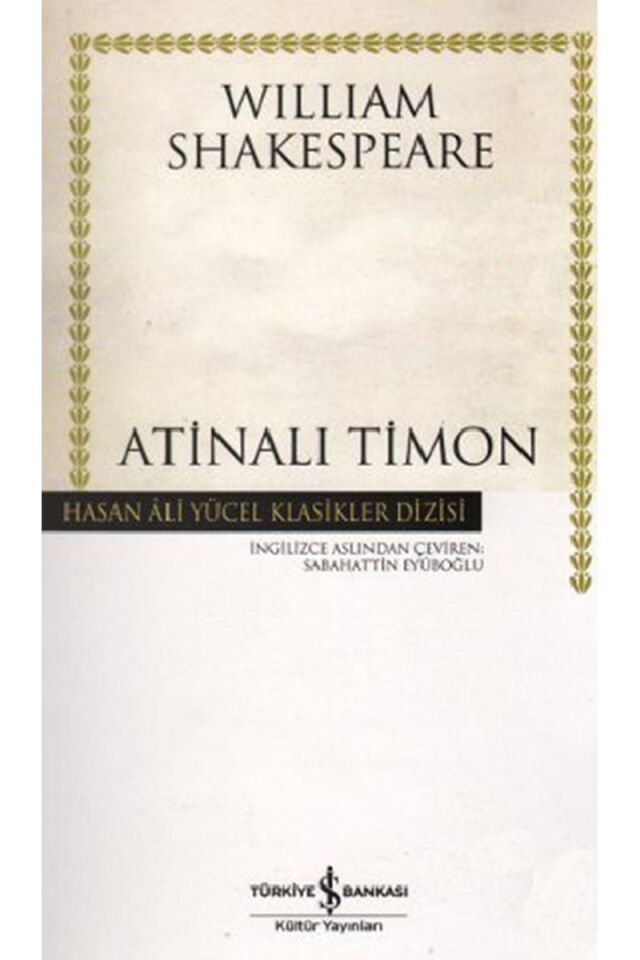 Atinalı Timon-Hasan Ali Yücel Klasi, Clz - SABAHATTIN EYÜBOĞLU