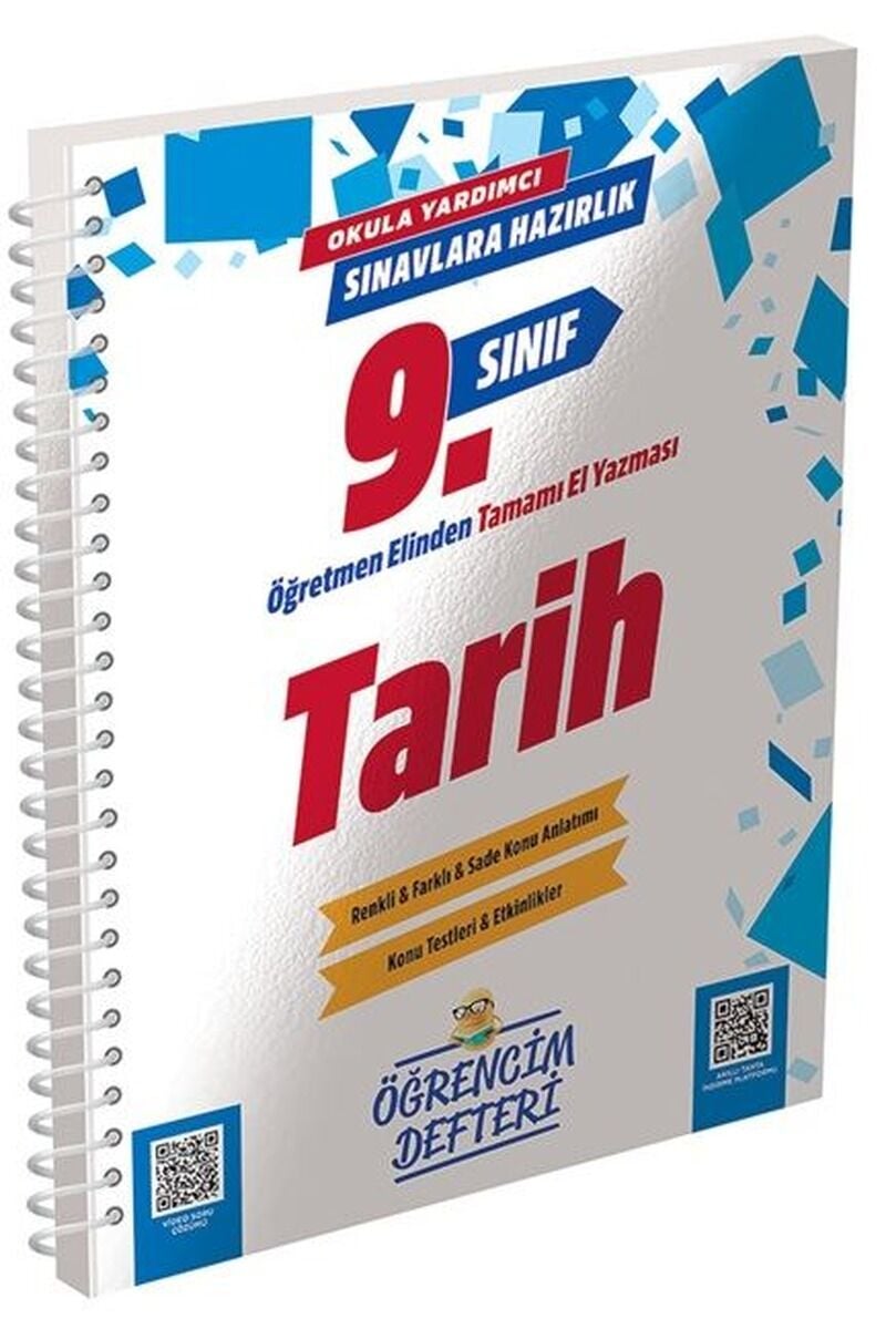9.Sınıf Tarih Öğrencim Defteri, Clz - KOLEKTİF