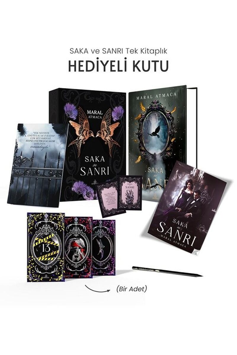 Saka ve Sanrı-Hediyeli Kutu, Clt - MARAL ATMACA