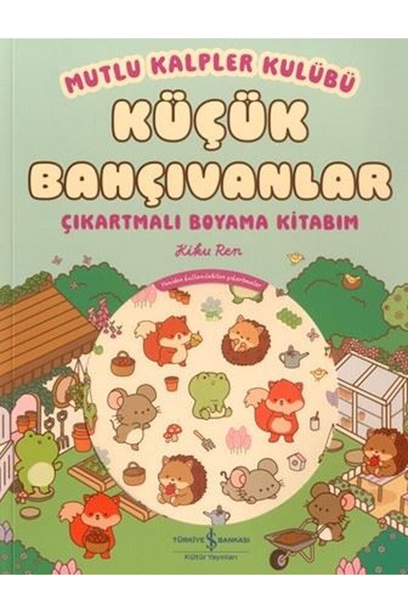 Küçük Bahçıvanlar-Çıkartmalı Boyama, Clz - KIKU REN