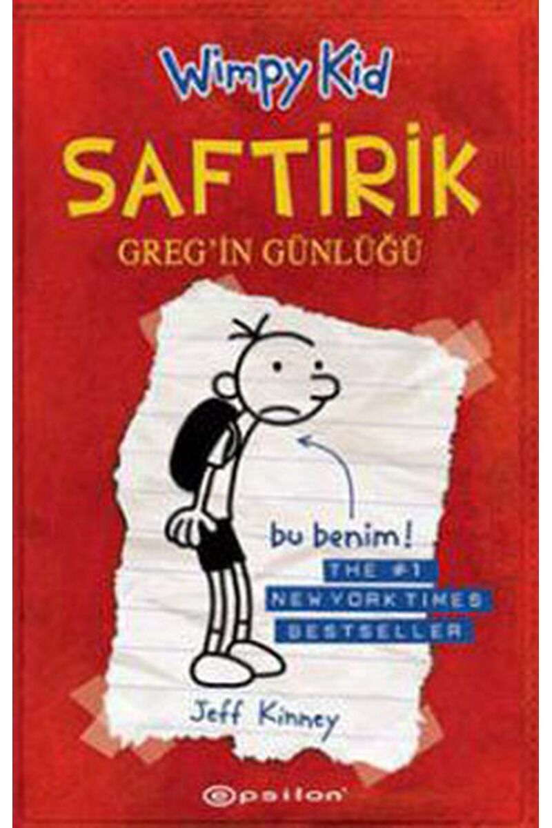 Saftirik Greg'in Günlüğü 1, Clt - JEFF KINNEY