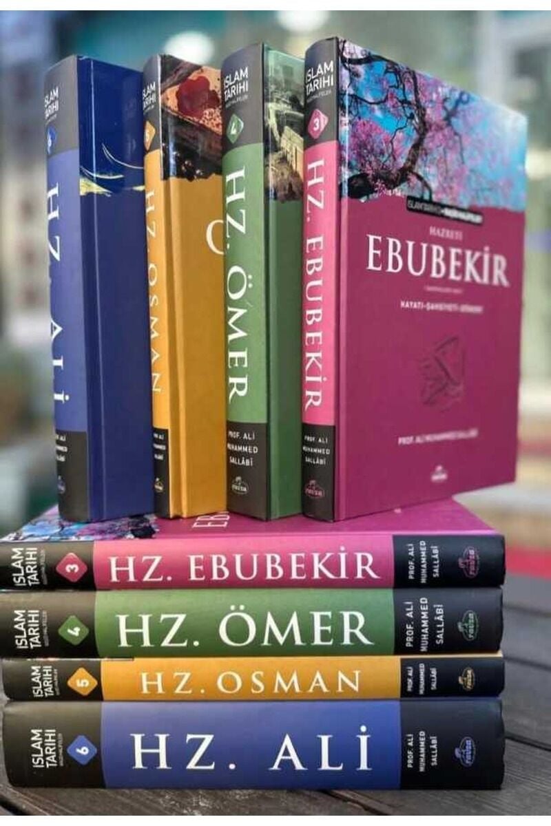 Raşid Halifeler Seti (4 Kitap Takım - Karton Kapak)
