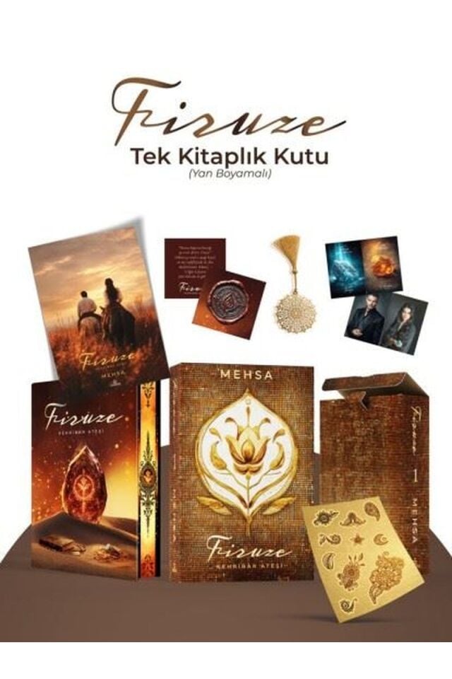 Firuze 1-Kehribar Ateşi-Tek Kitaplı, Clt - MEHSA
