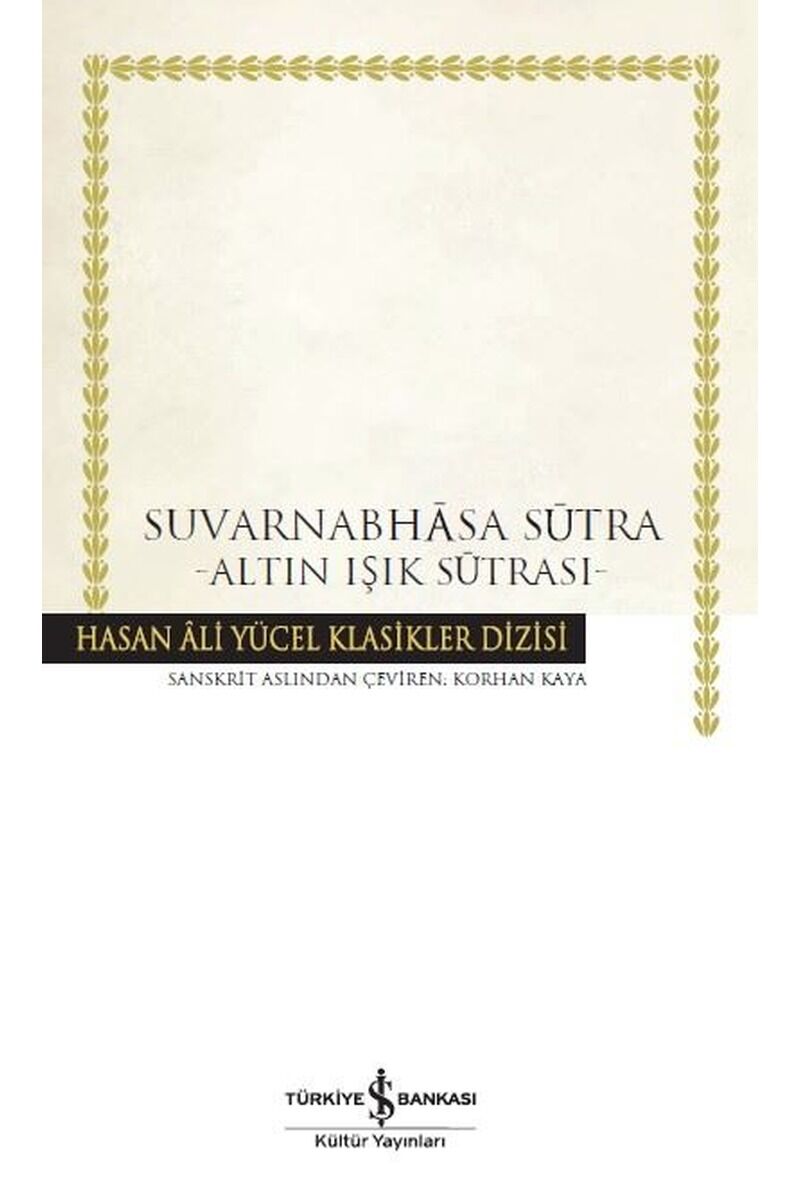 Suvarnabhasa Sutra-Altın Işık Sutra, Clz - KOLEKTIF