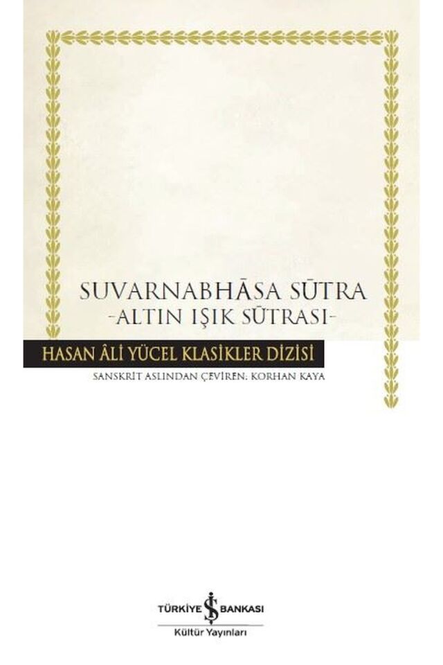 Suvarnabhasa Sutra-Altın Işık Sutra, Clz - KOLEKTIF