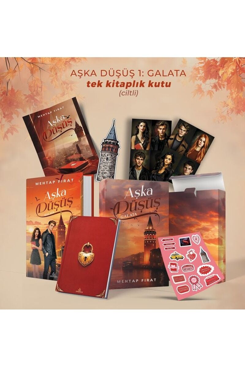 Aşka Düşüş 1-Galata-Tek Kitaplık Ku, Clt - MEHTAP FIRAT