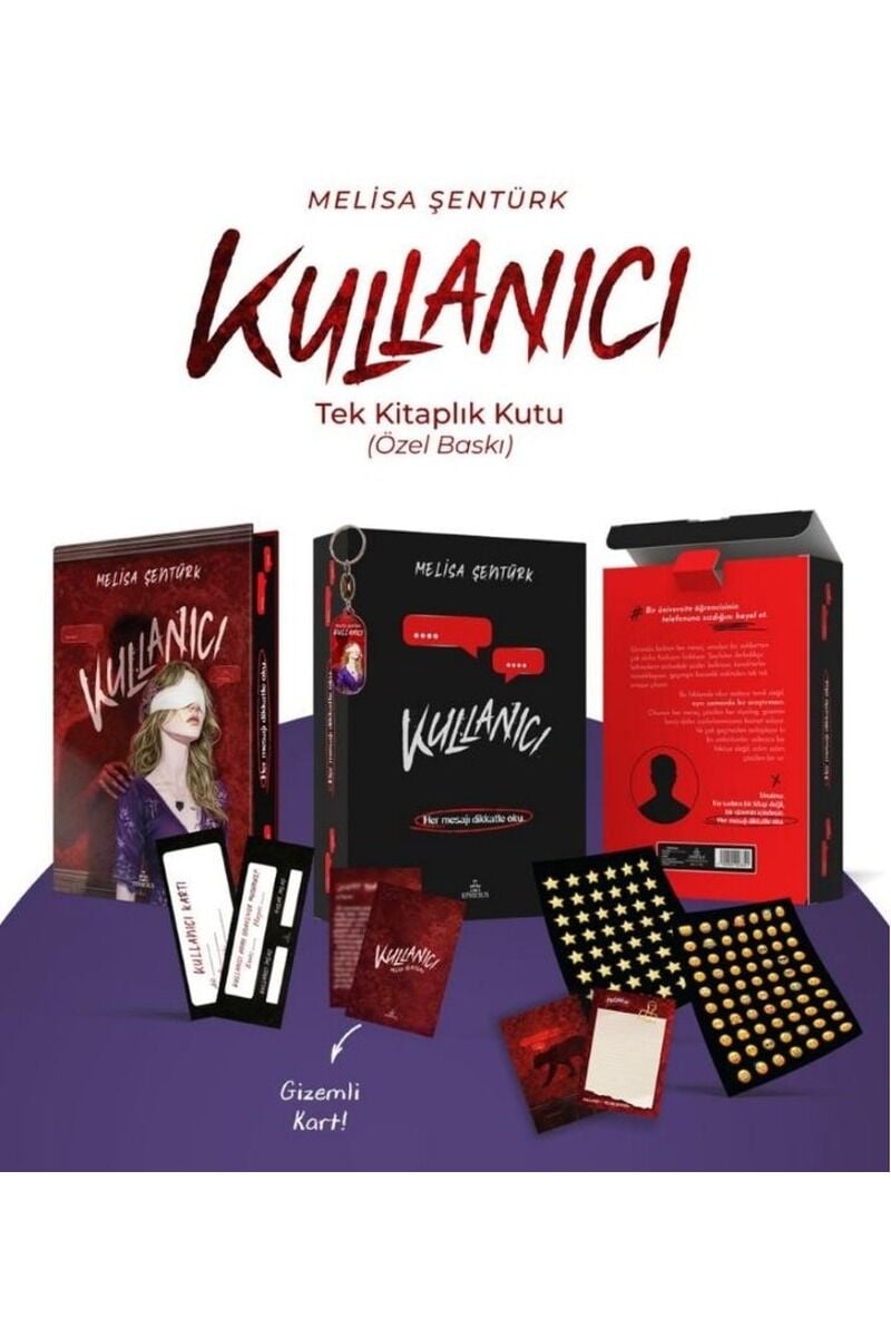 Kullanıcı-Tek Kitaplık Yan Boyamalı, Clt - MELISA ŞENTÜRK