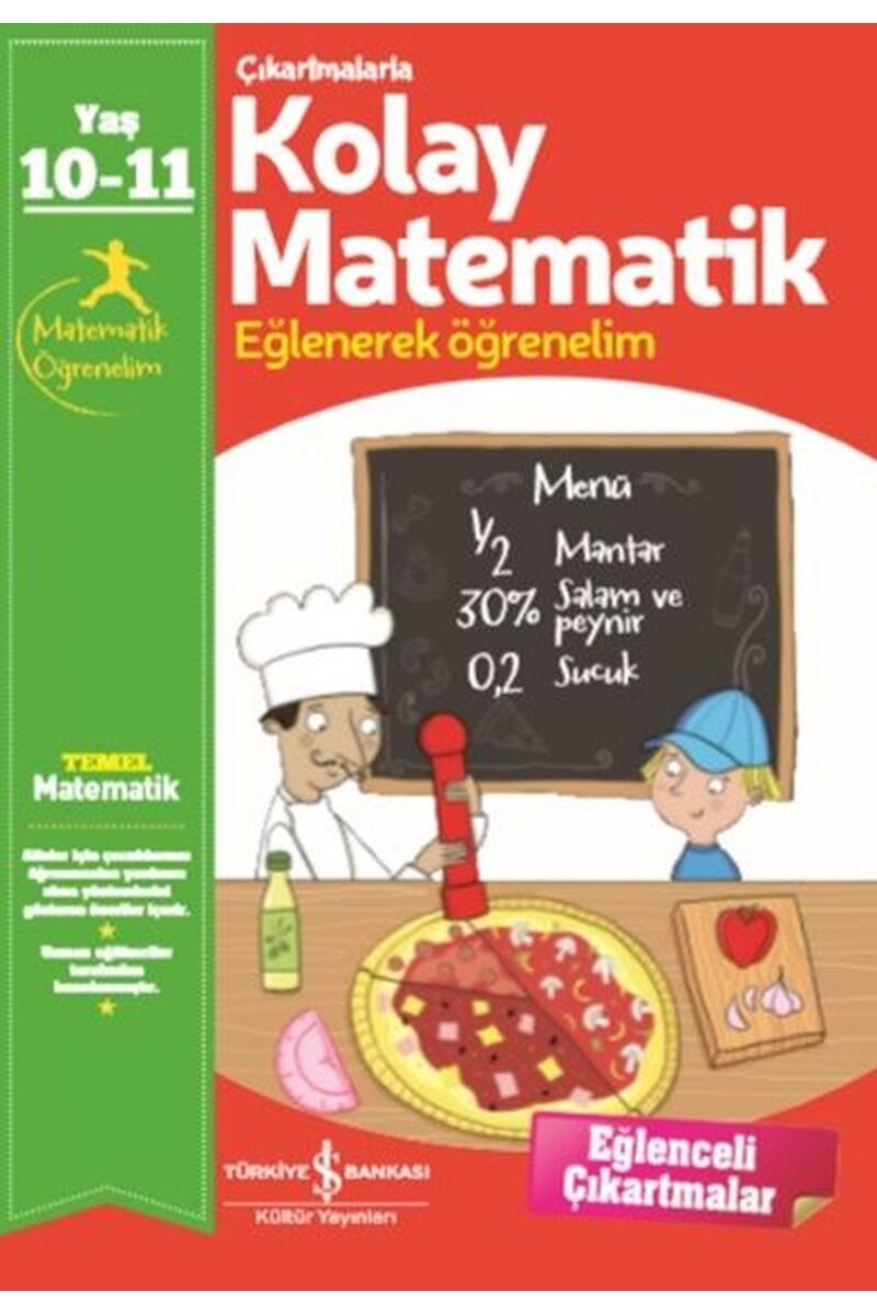 Çıkartmalarla Kolay Matematik 10-11, Clz - KOLEKTIF