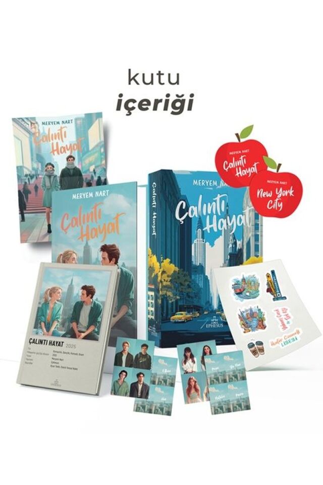 Çalıntı Hayat 1-Hediyeli Kutu, Clt - MERYEM NART