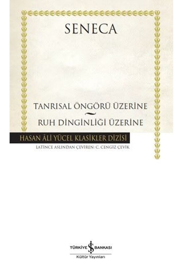Tanrısal Öngörü Üzerine-Ruh Dinliği, Clt - SENECA