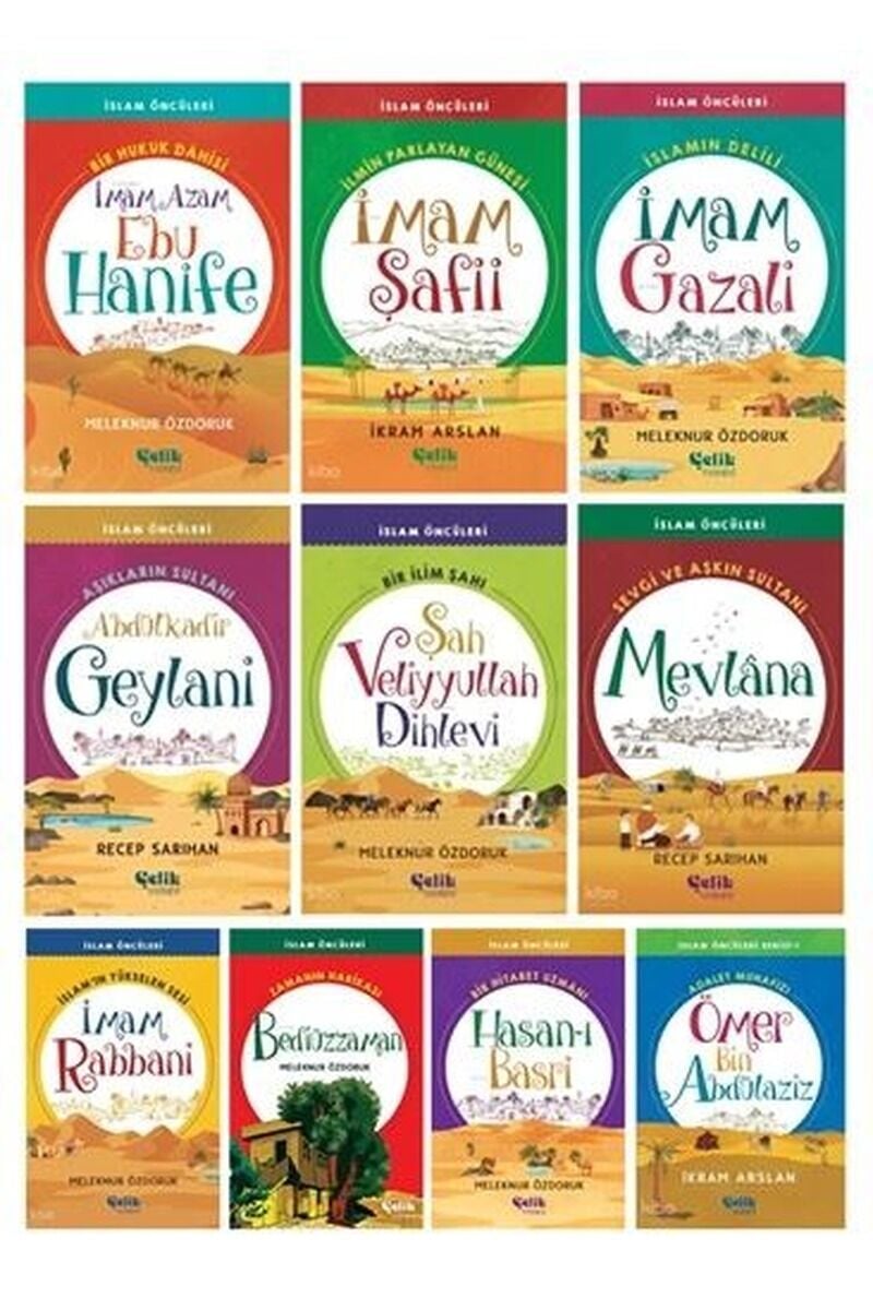 İslam Öncüleri Serisi Seti-10 Kitap, Clz - MELEKNUR ÖZDORUK