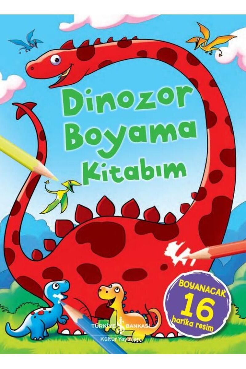 Dinozor Boyama Kitabım, Clz - KOLEKTIF