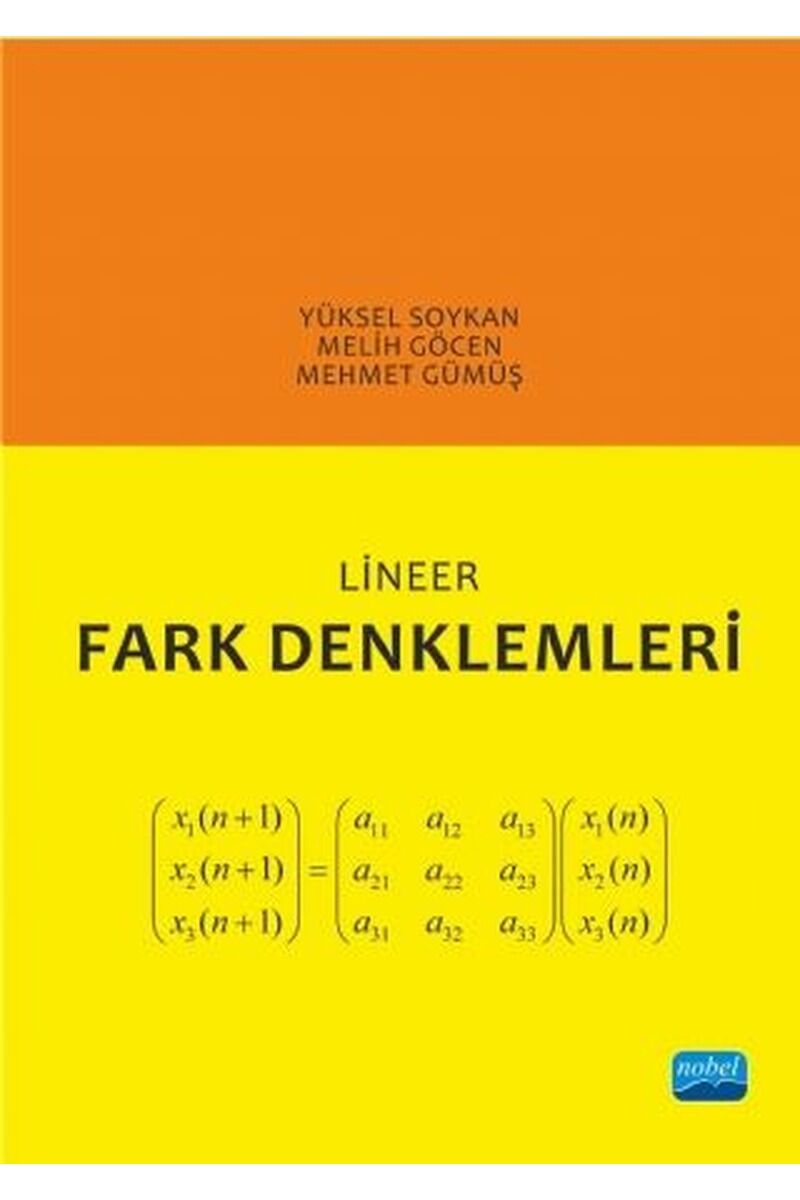 Lineer Fark Denklemleri, Clz - MEHMET GÜMÜŞ