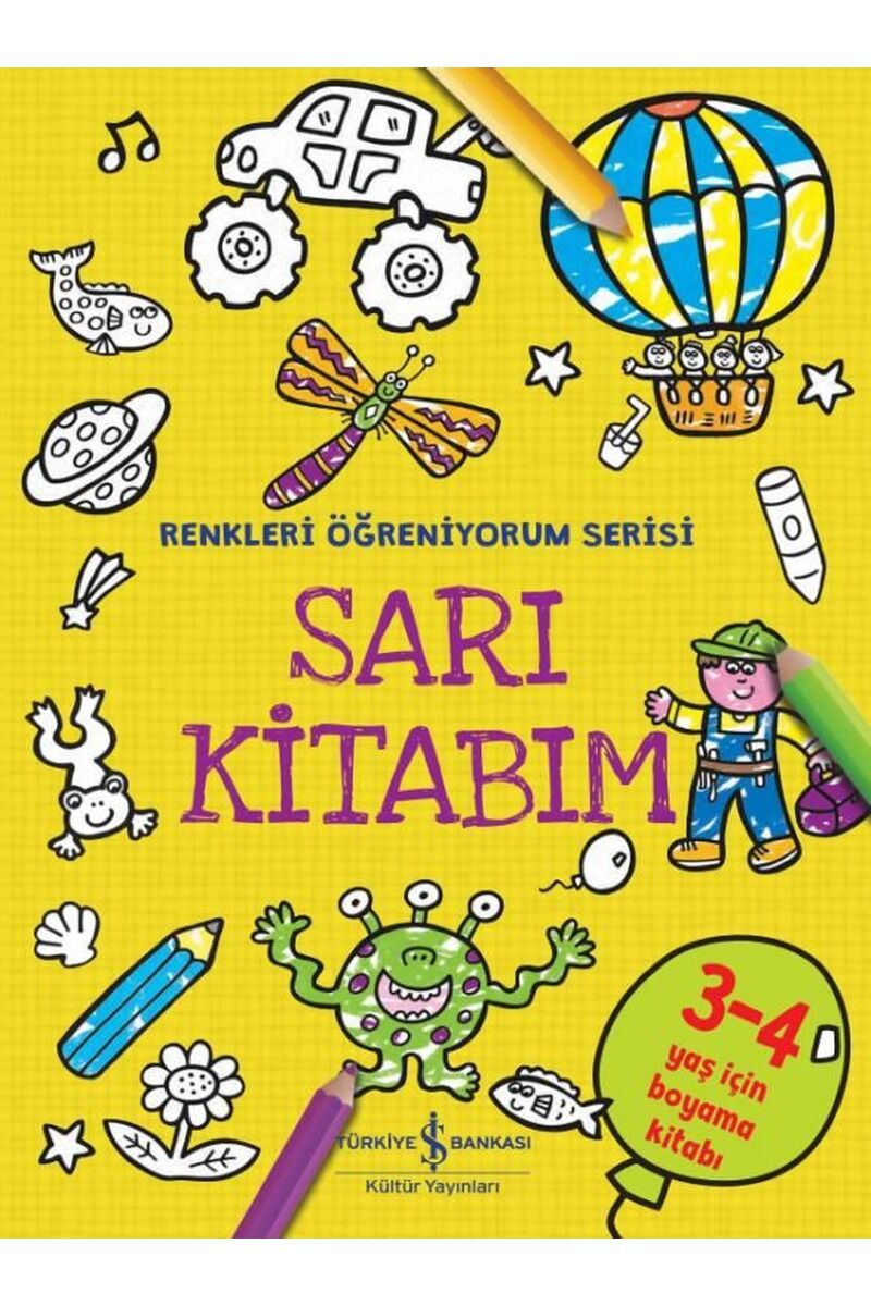 Sarı Kitabım-Renkleri Öğreniyorum S, Clz - KOLEKTIF