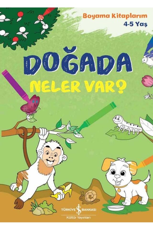 Doğada Neler Var? Boyama Kitaplarım, Clz - KOLEKTIF