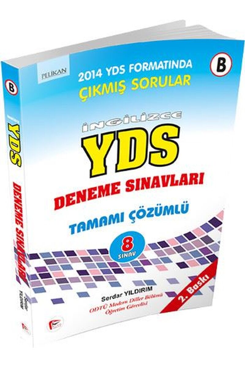 İngilizce YDS 8 Test Tamamı Çözümlü, Clz - SERDAR YILDIRIM