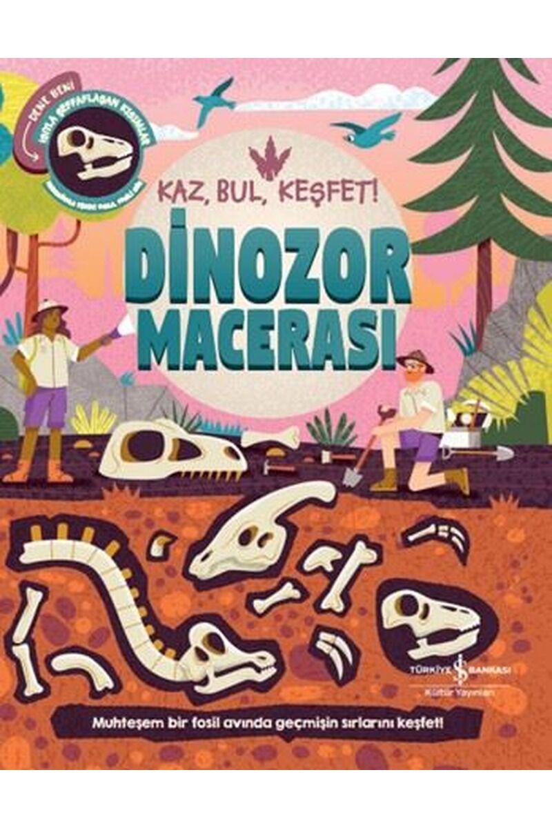 Dinozor Macerası-Kaz, Bul,Keşfet!, Clt - KOLEKTİF