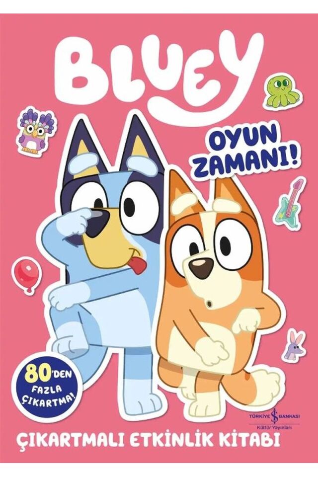 Bluey-Oyun Zamanı-Çıkartmalı Etkinl, Clz - KOLEKTİF