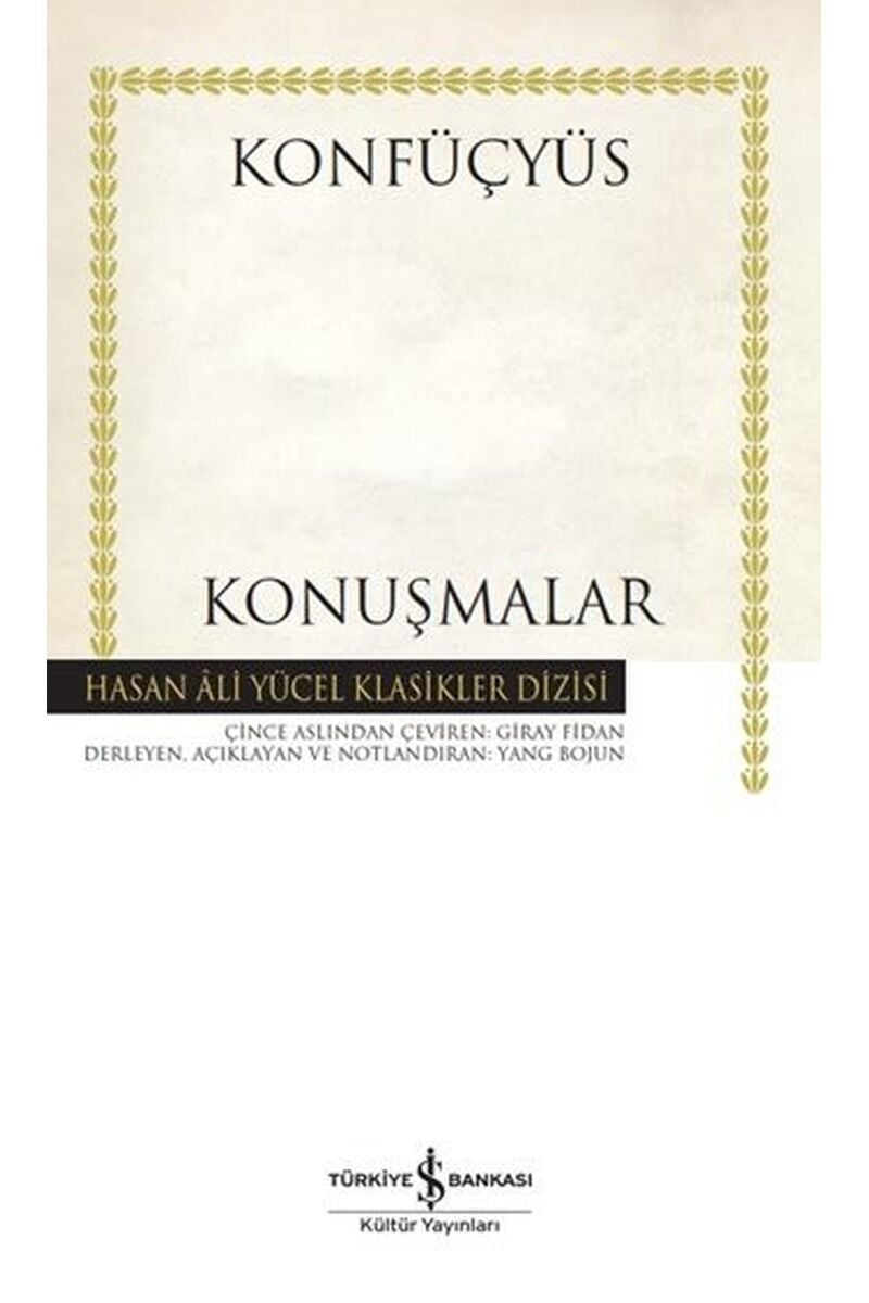 Konuşmalar-Hasan Ali Yücel Klasikle, Clz - KONFÜÇYÜS