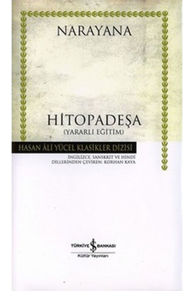 Narayana-Hitopadeşa -Yararlı Eğitim, Clz - KORHAN KAYA