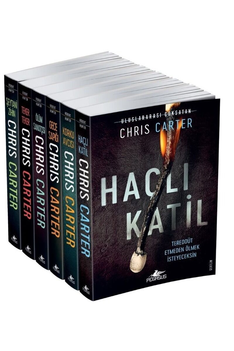 Robert Hunter Serisi Seti-6 Kitap T, Clz - CHRIS CARTER