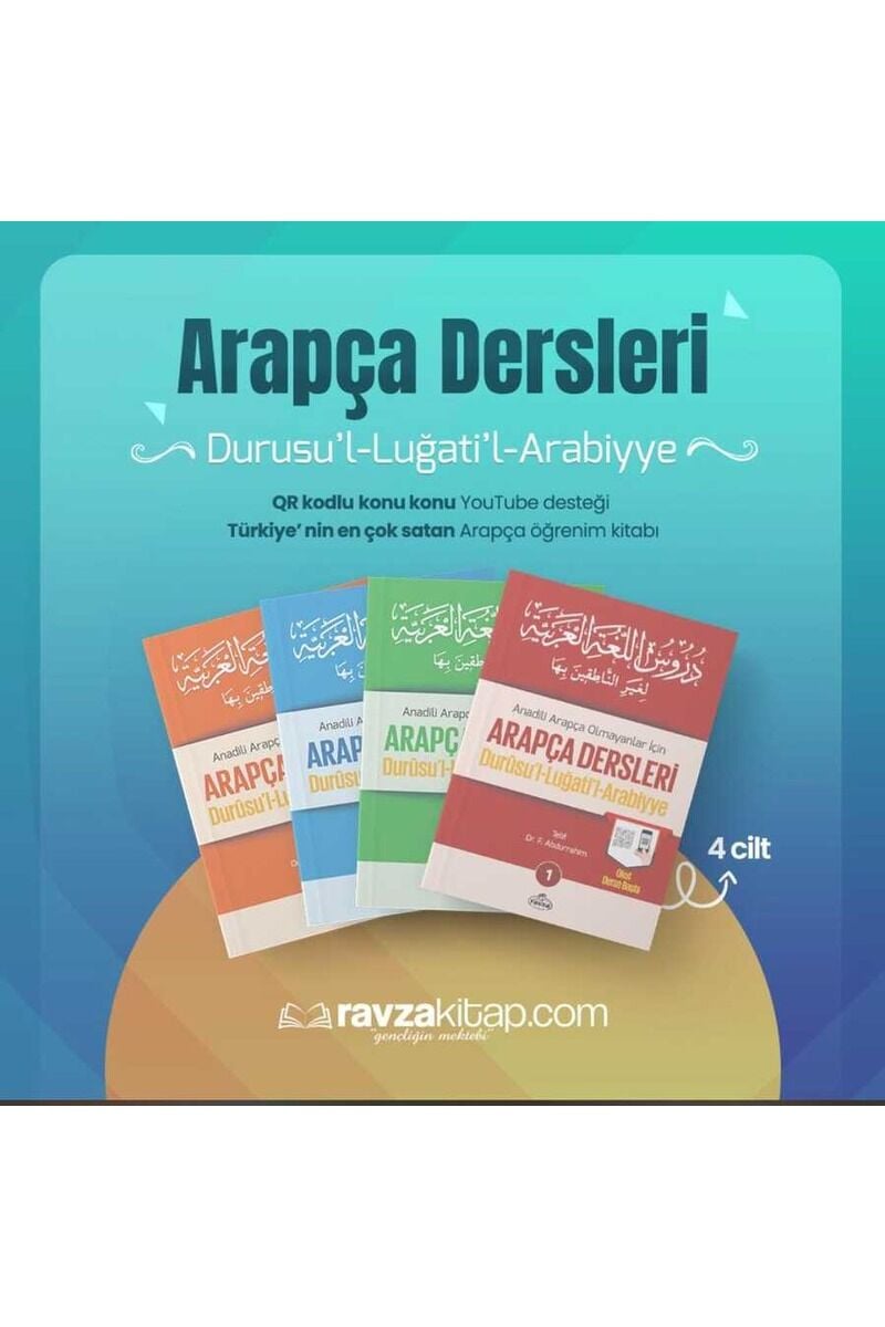 Arapça Dersleri : Durusu'l-Lugati'l-Arabiyye (4 Kitap Takım)