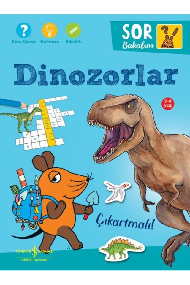 Dinozorlar-Sor Bakalım-Çıkartmalı!, Clz - LAURA LEINTZ