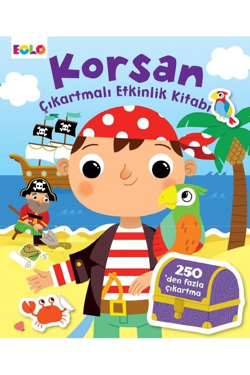Korsan-Çıkartmalı Etkinlik Kitabı, Clz - KOLEKTIF
