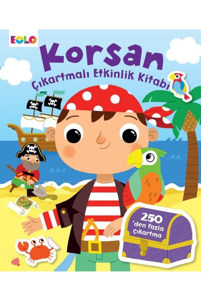 Korsan-Çıkartmalı Etkinlik Kitabı, Clz - KOLEKTIF