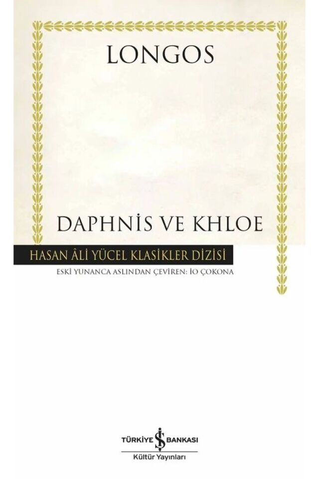 Daphnis ve Khloe-Hasan Ali Yücel Kl, Clt - LONGOS