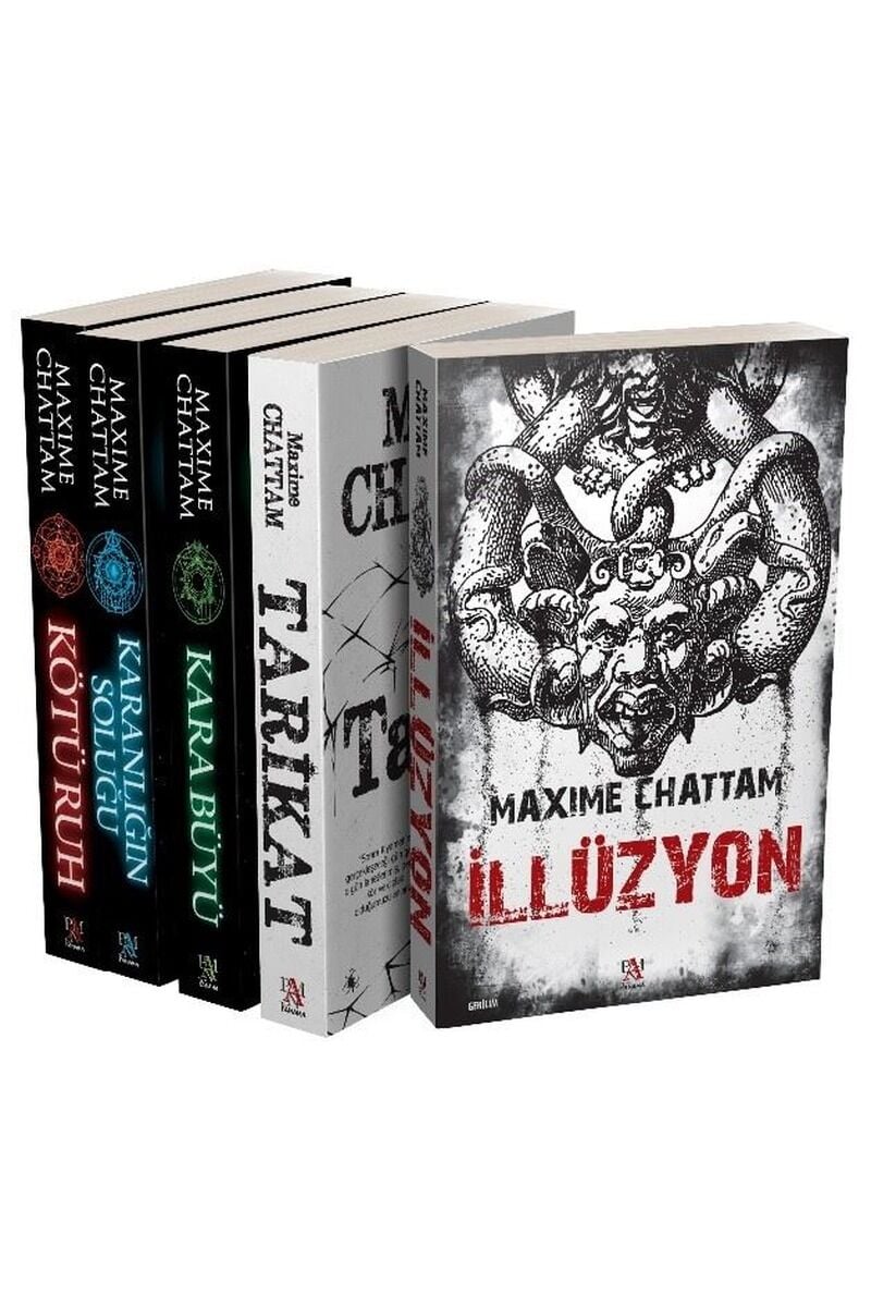 Maxime Chattam Seti-5 Kitap Takım, Clz - MAXIME CHATTAM