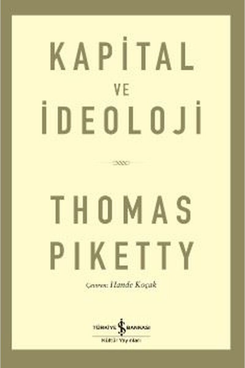 Kapital ve İdeoloji, Clz - THOMAS PIKETTY