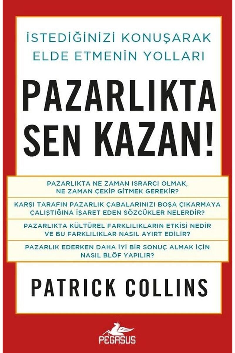 Pazarlıkta Sen Kazan!, Clz - PATRICK COLLINS