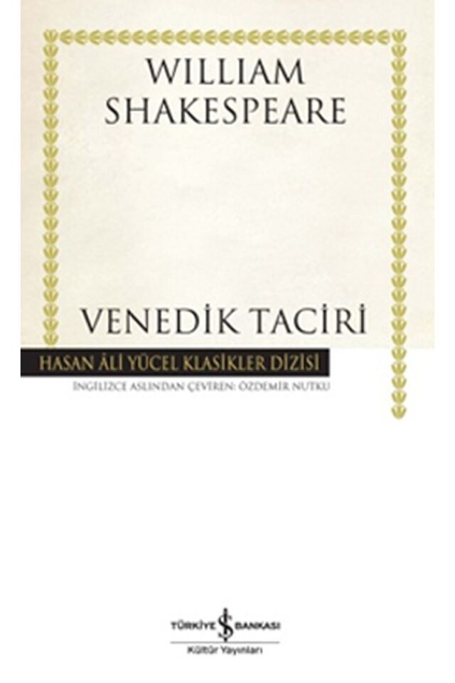 Venedik Taciri-Hasan Ali Yücel Klas, Clz - WILLIAM SHAKESPEARE