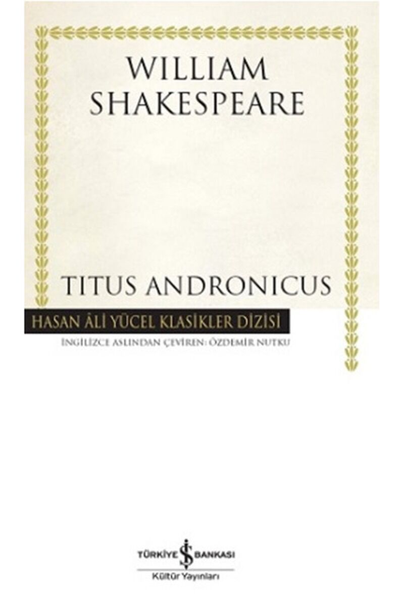 Titus Andronicus, Clz - WILLIAM SHAKESPEARE