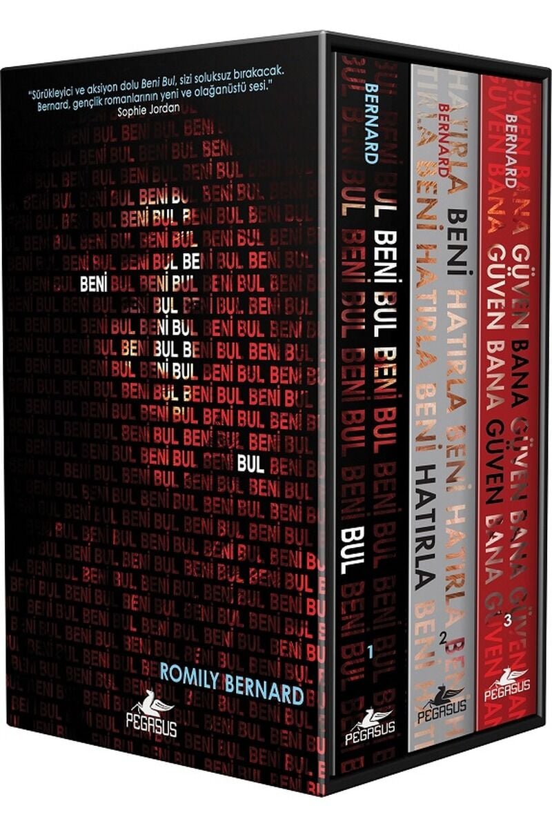 Beni Bul Serisi-3 Kitap Takım-Kutul, Clz - ROMILY BERNARD