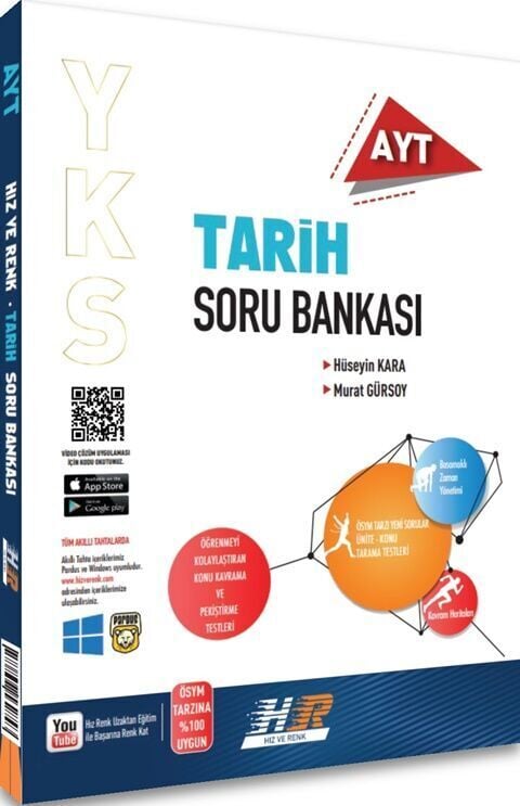 YKS AYT HIZ ve RENK S.B. TARİH - 2026-27